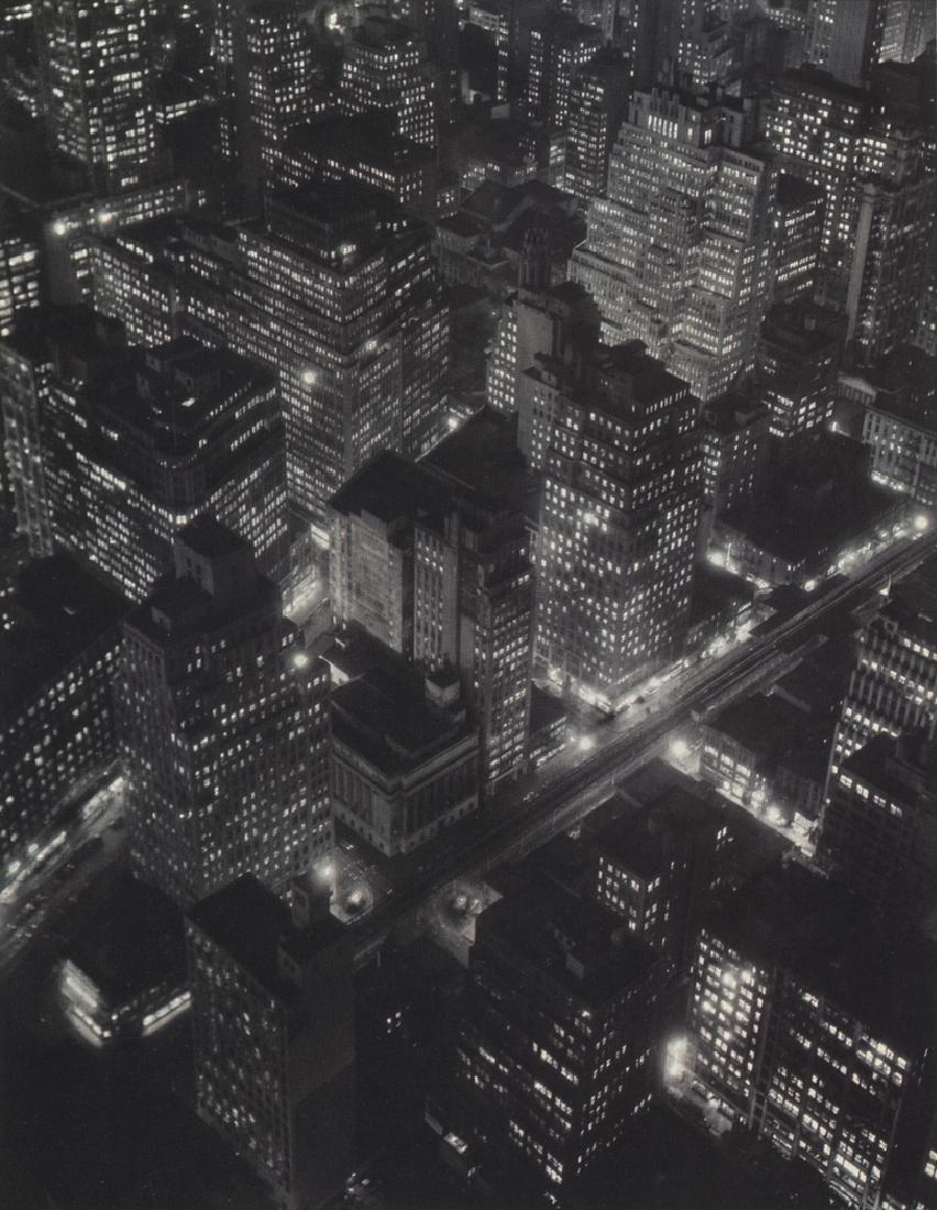 BERENICE ABBOTT - New York at Night, 1933 (1 of 1)