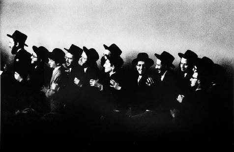 LEONARD FREED - Jewish Hassidic wedding. New York City,: Artist: Leonard Freed Title: Jewish Hassidic wedding. New York City, 1954 Date Printed: 2008 Medium: Photo Litho with Copyright Leonard Freed/Magnum Photos Printer Location: Italy 14.5x22 cm - 5.7x8.5