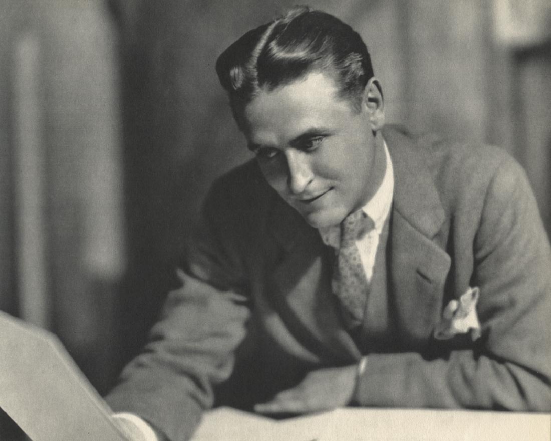 NICKOLAS MURAY - F. Scott Fitzgerald: Artist: Muray, Nickolas Title: F. Scott Fitzgerald Medium: Photo Litho, 1967, USA Dimensions: 9.2x7.35" Heat Wax Mounted on 12x16" Conservation Board Nickolas Muray (1892 - 1965) was a Hungarian-born