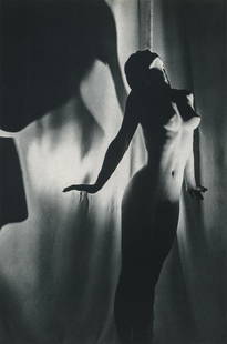 KEIICHI TAHARA - Nude: Artist: Tahara, Keiichi Title: Nude Medium: Sheet Fed Gravure, 1986, Spain Dimensions: 6.75x10.2" Heat Wax Mounted on 11x14" Conservation Board Reserve: $45.00 Shipping: Domestic: Flat-rate of $15.00