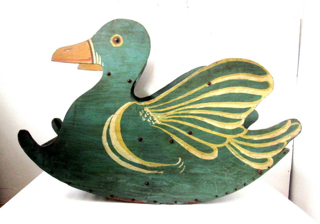 Rare Ducking Child’s Rocker (1 of 10)