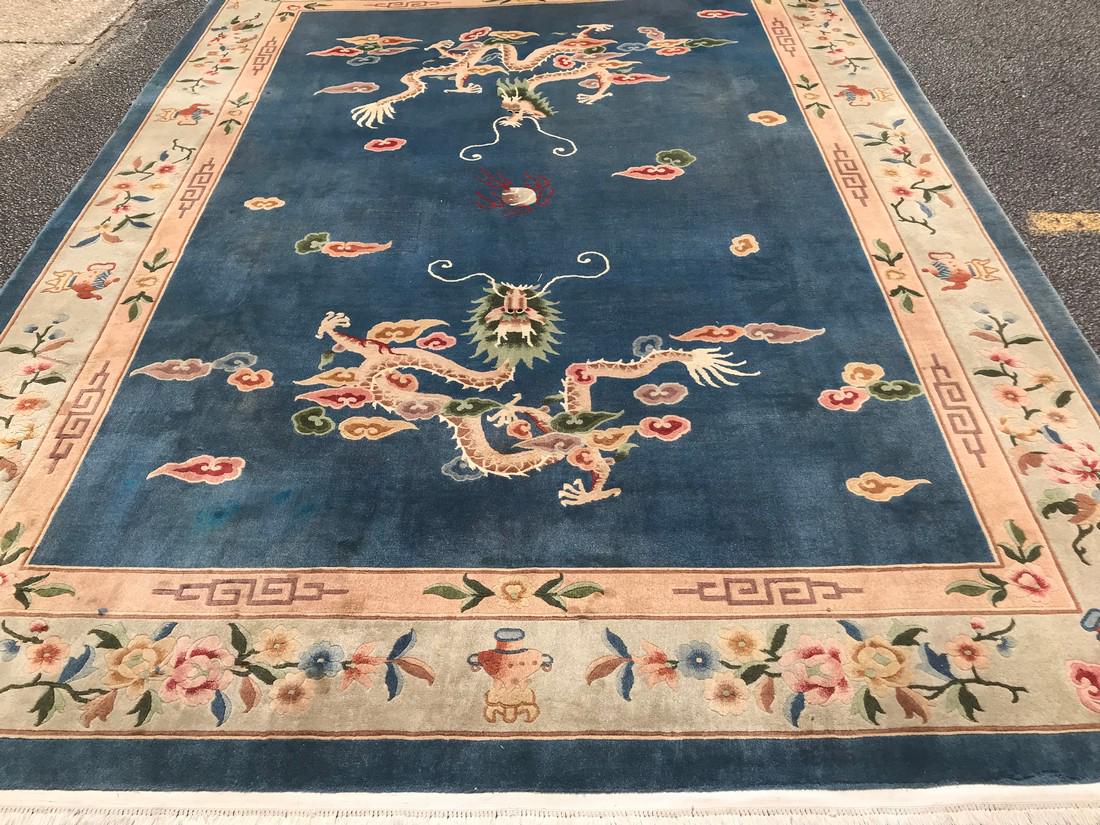 Ci 1960s MINT ART DECO CHINESE VILLAGE LIFE SCENE (1 of 10)