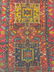 Semi -Antique Malayer Persian Rug 10.3x3.1