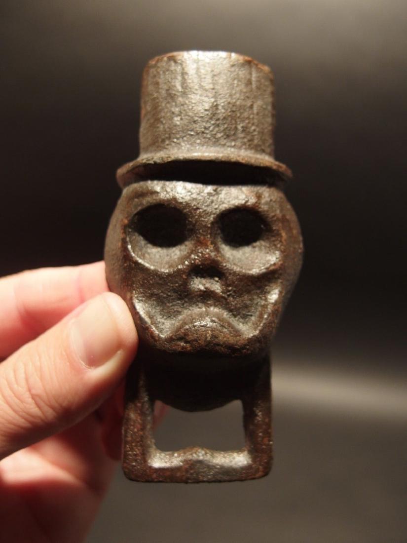 Cast Iron Day of The Dead Sugar Skull Bottle Opener (1 of 9)
