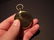 Brass Pocket Compass flip lid Signal mirror with bag - 4