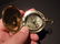 Brass Pocket Compass flip lid Signal mirror with bag - 5