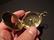 Brass Pocket Compass flip lid Signal mirror with bag - 6