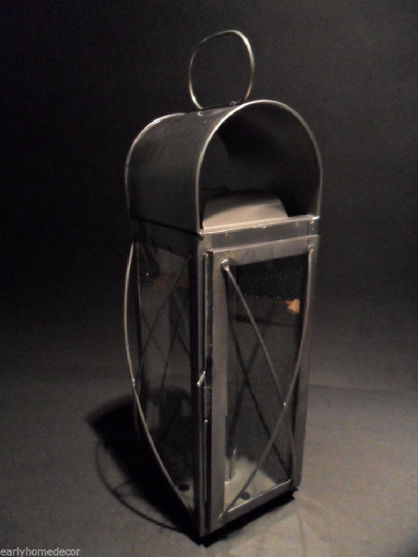 Tin Outdoor Wall Lantern Lamp Candle Holder Sconce (1 of 5)