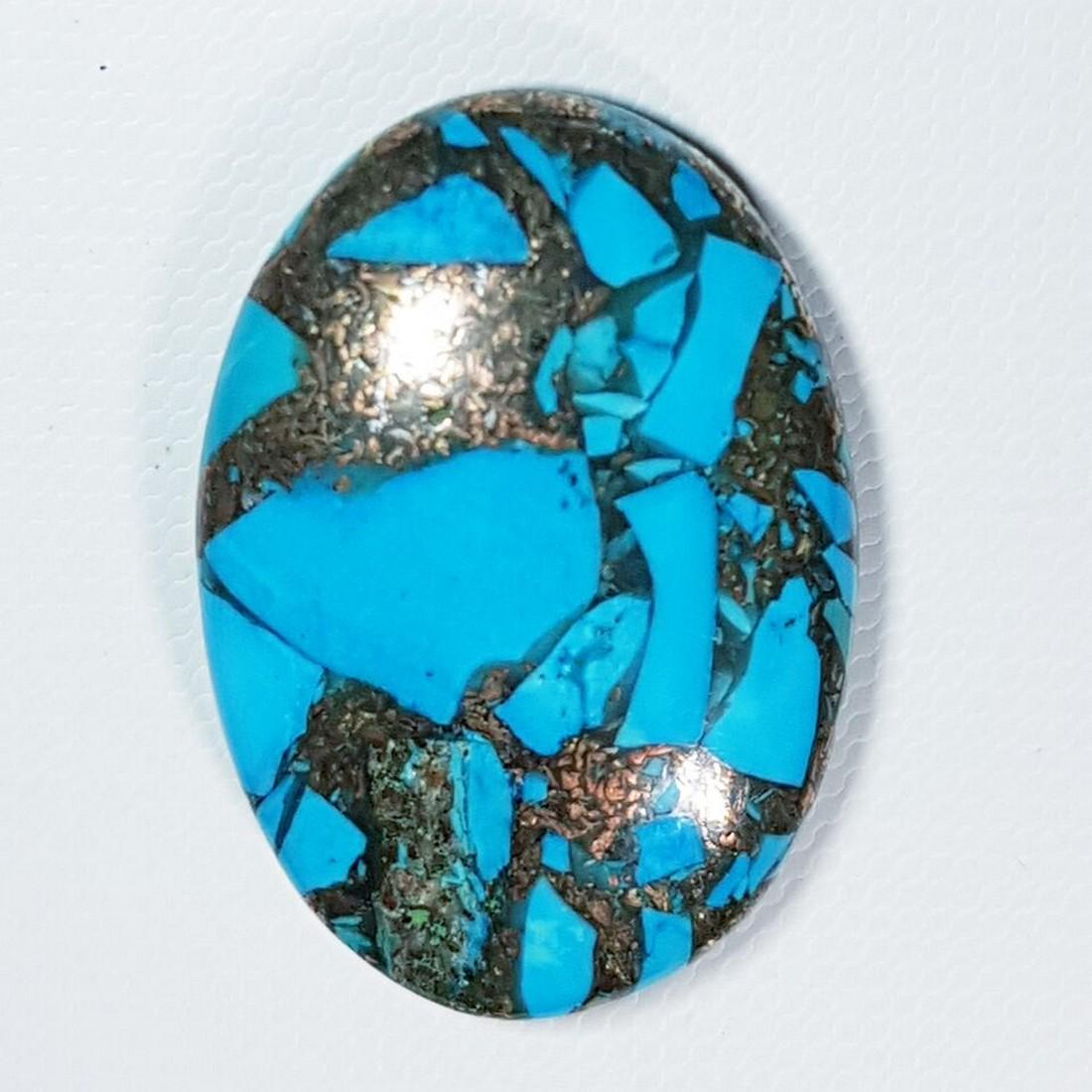 38.08 ct Natural Copper Turquoise (1 of 6)