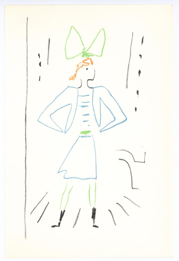 Jean Cocteau original lithograph (1 of 1)