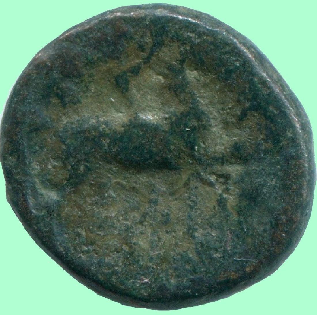 DEER Ancient Authentic GREEK Coin (1 of 3)