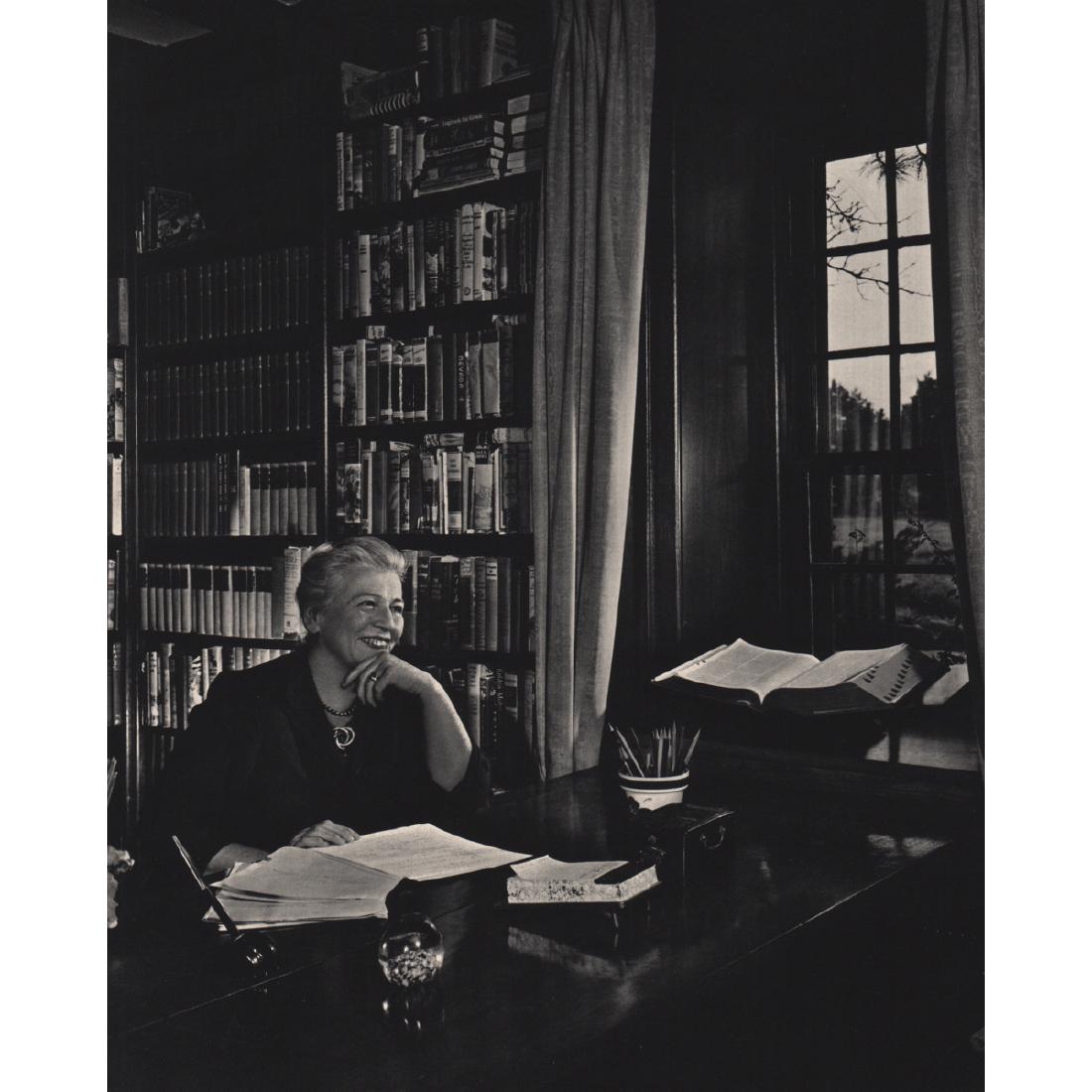 YOUSUF KARSH - Pearl S. Buck: Artist: YOUSUF KARSH Print Title: Pearl S. Buck Pearl Sydenstricker Buck (1892-1973; was an American writer and novelist. In 1938, she was awarded the Nobel Prize in Literature "for her rich and truly