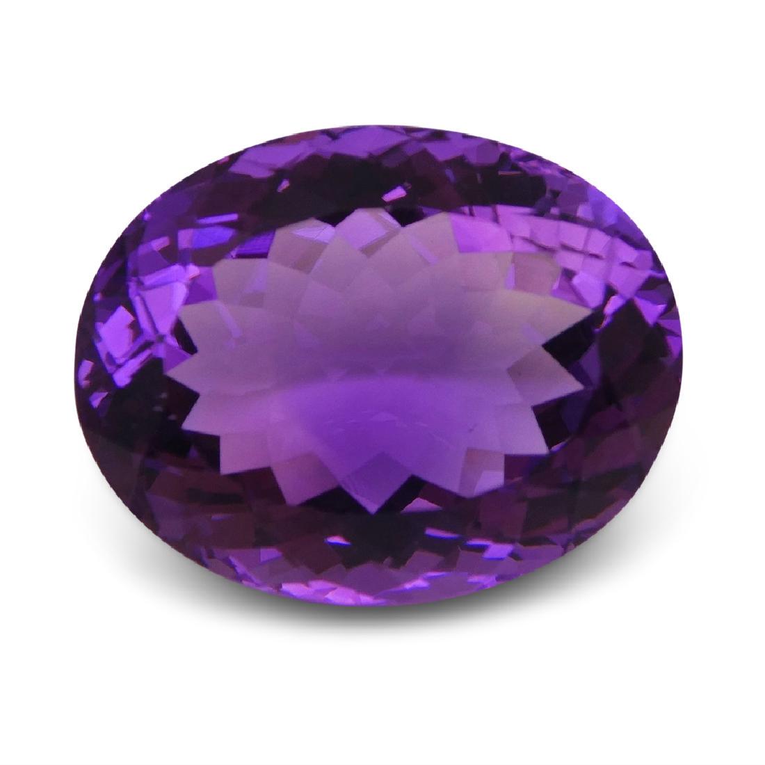 20.65 ct Oval Amethyst (1 of 8)