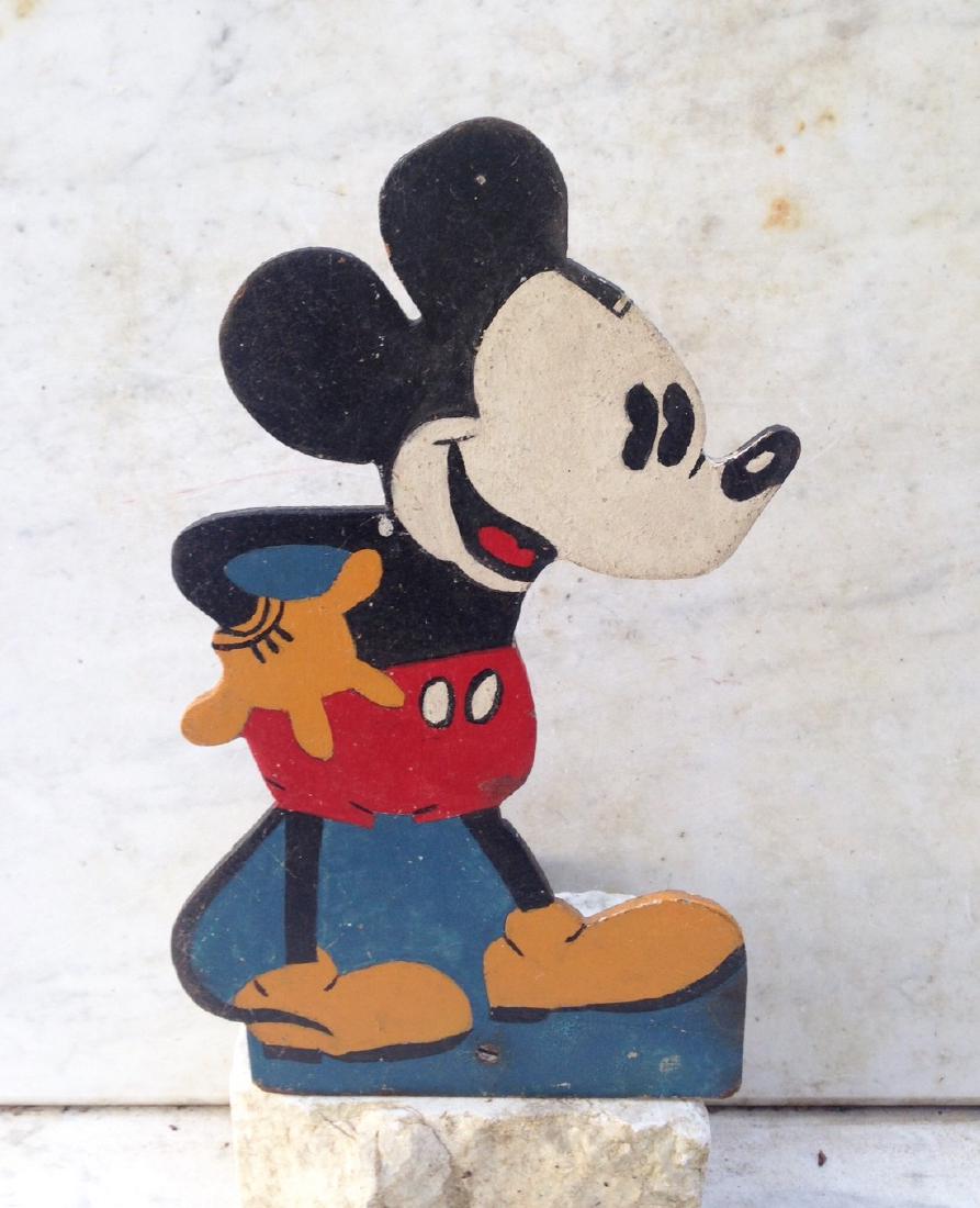 C1940 Mickey Mouse folk art doorstop (1 of 6)