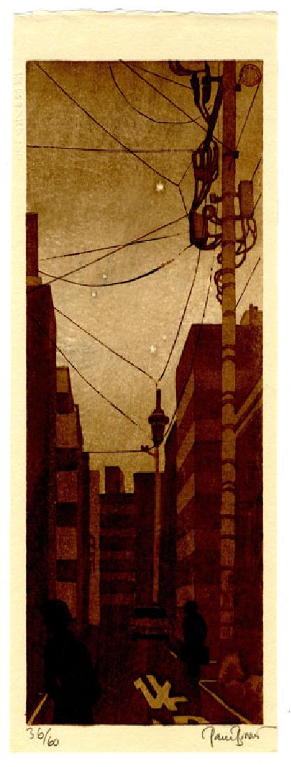 Paul Binnie (1967-) Woodblock Tokyo Nostalgia 36/60 (1 of 2)