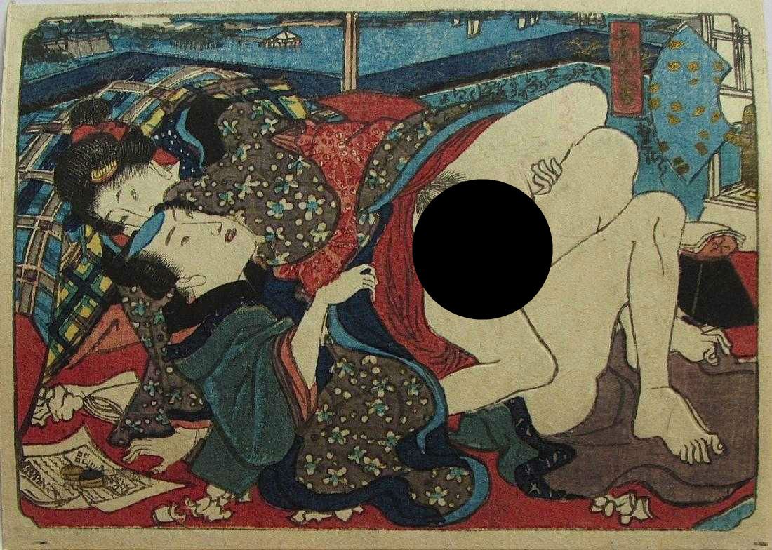 Utagawa school Woodblock Shunga (1 of 2)