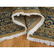 Hand Knotted Pure Wool Semi Antique Vintage Mashad Full - 7