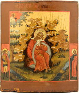 Saint Prophet Elijah in the Wilderness