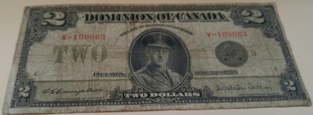 Dominion of Canada Bank Note (1 of 2)
