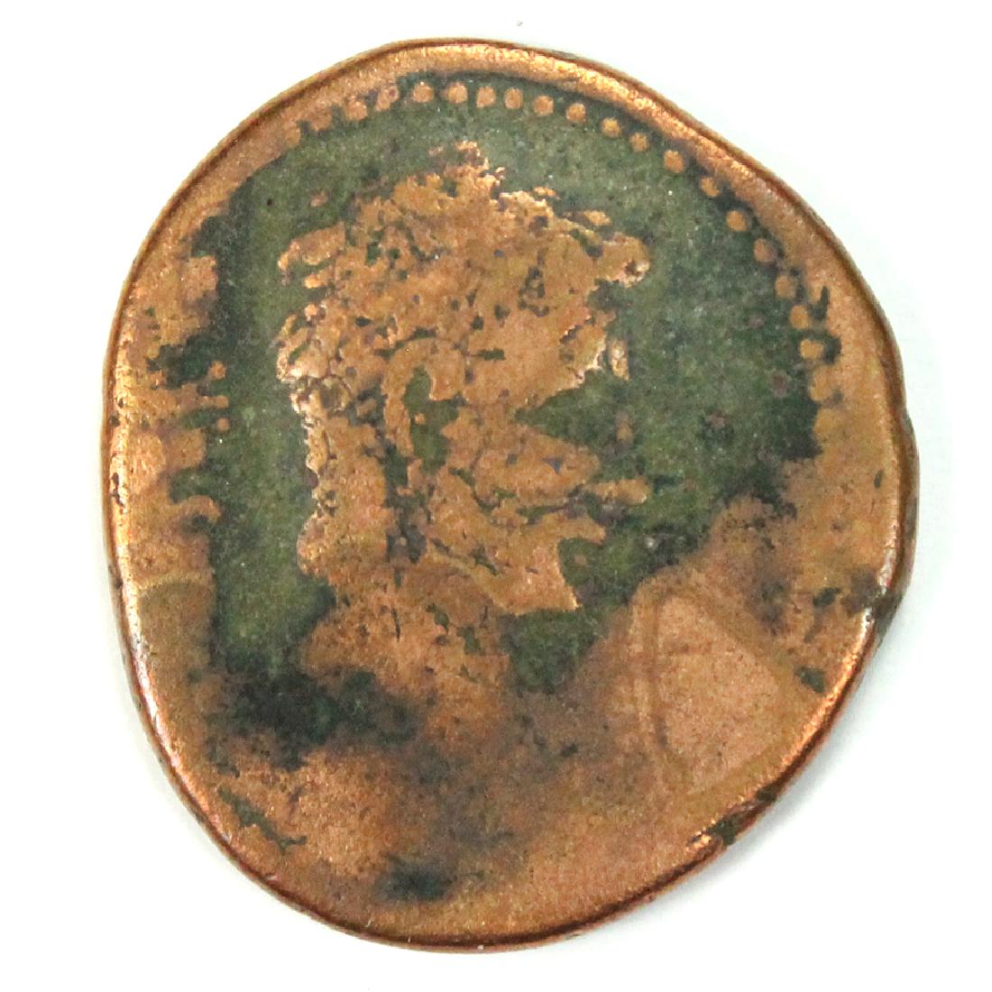 Ancient Augustus Caesar Large Bronze c. 27 BC - 14 AD - (1 of 2)