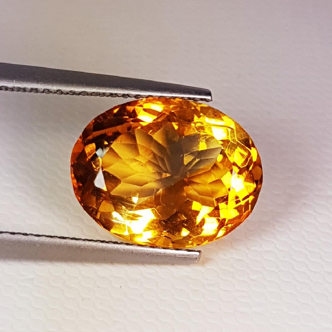 7.36 ct Marvelous Oval Cut Natural Citrine (1 of 4)