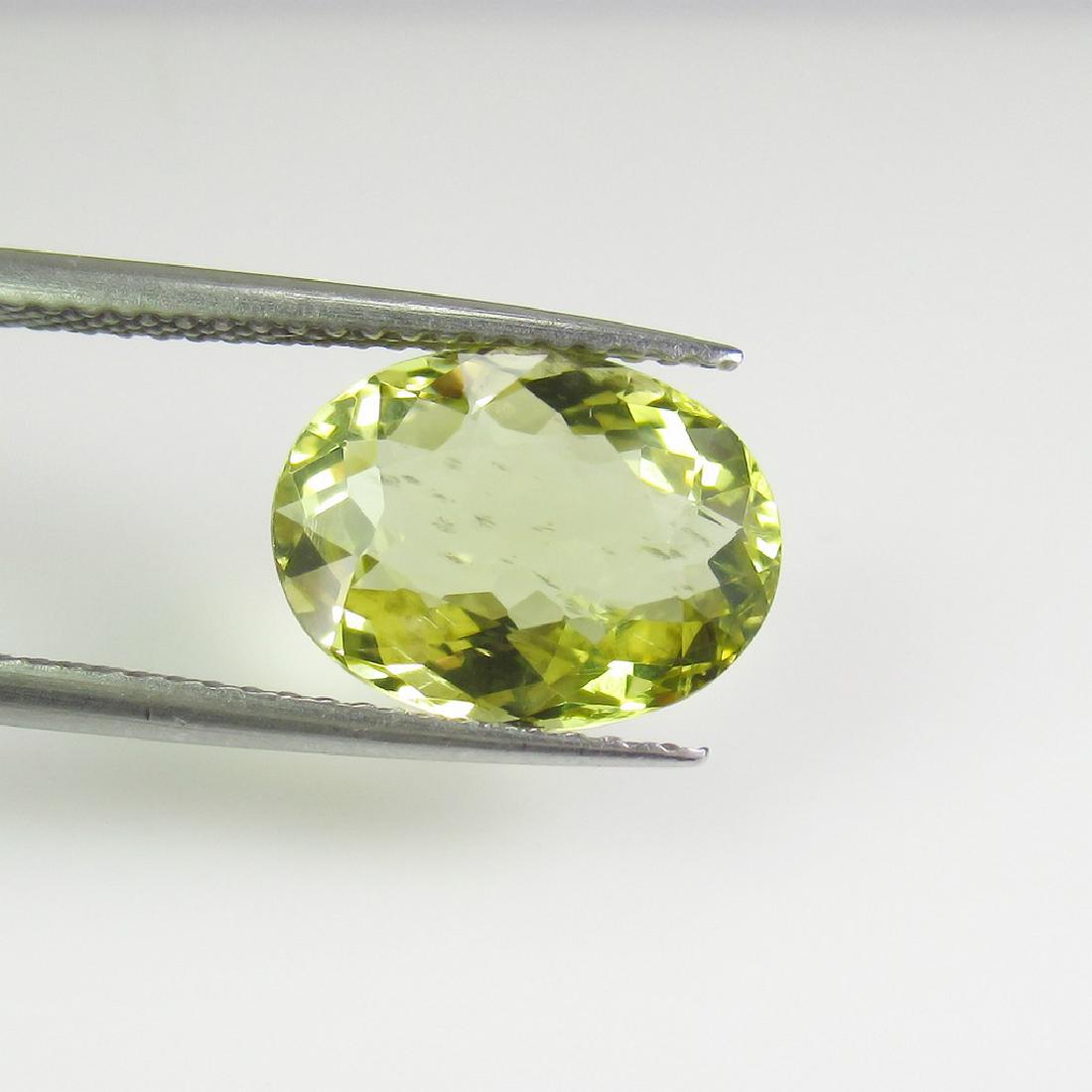 3.32 Ct Genuine Yellow Beryl Oval cut: No Reserve! Brand: Natural Yellow Beryl Title: 3.32 Ct Genuine Yellow Beryl Oval cut Stone Clarity: VVS Gemstones: Beryl Carat Weights: 3.32 Size/Dimensions: 11.60 x 8.80 x 5.40 mm Nice Oval cut / Top