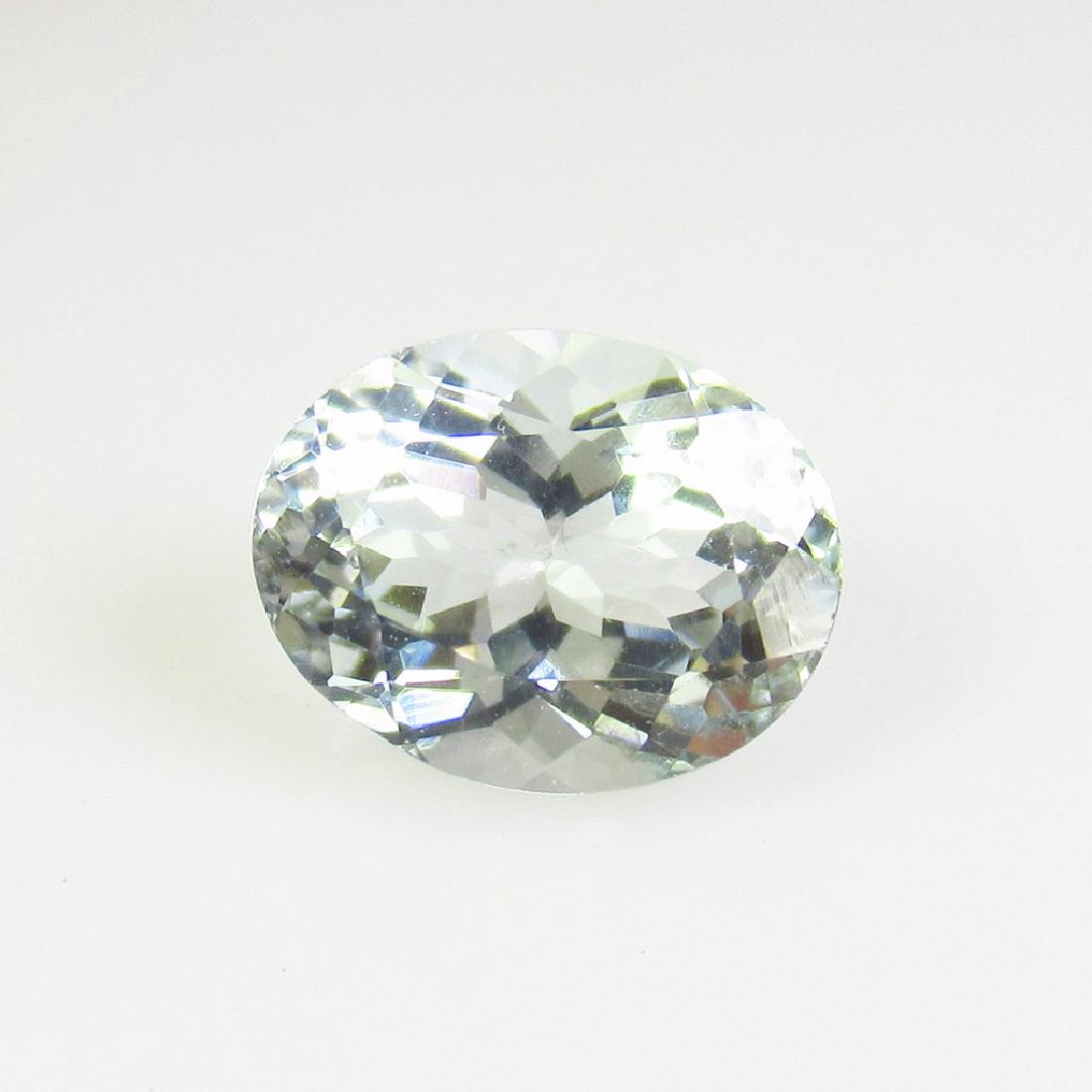 2.03 Ctw Natural White Rock Crystal Oval Cut (1 of 3)