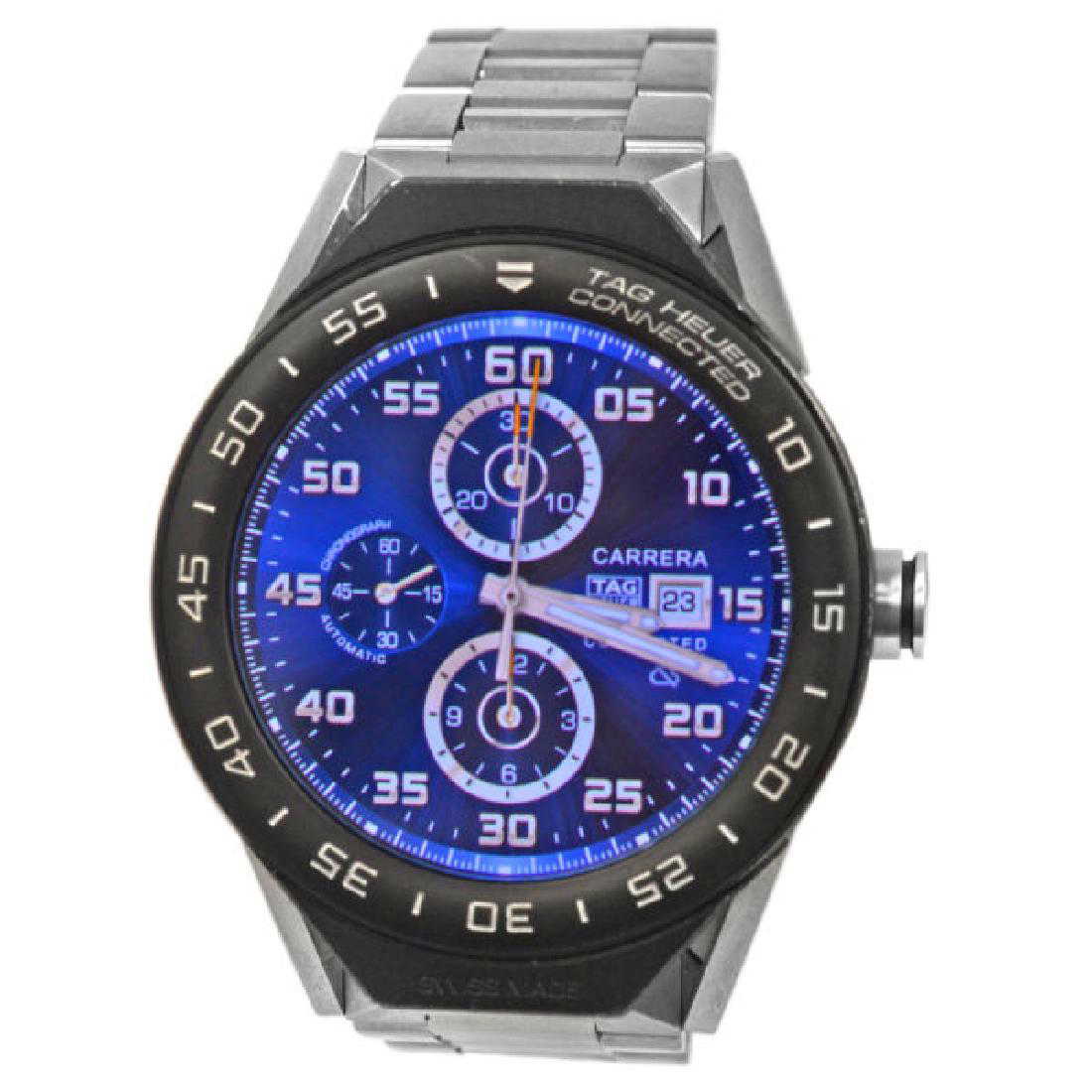 Men's Tag Heuer Connected SBF8A8001 Titanium Digital