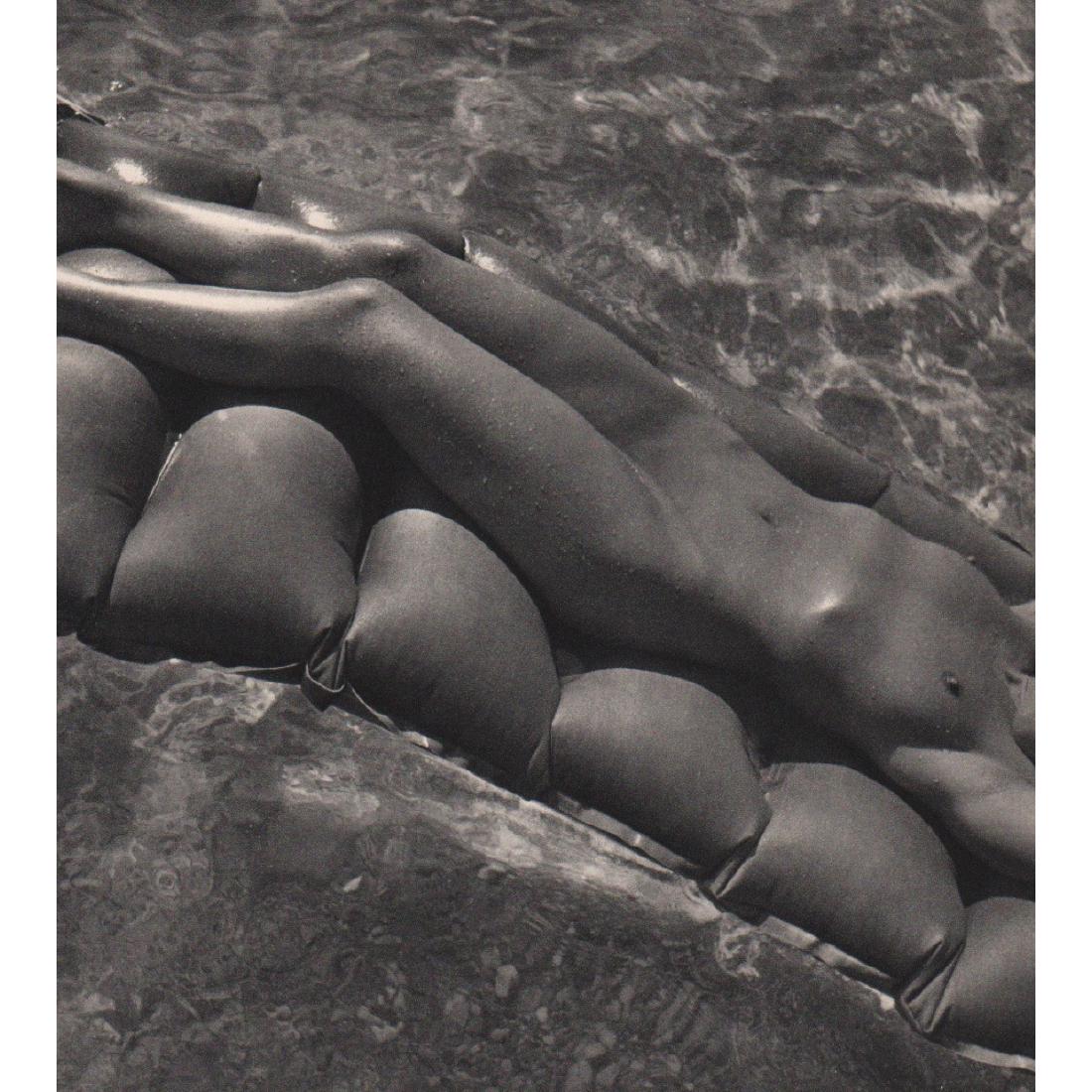 PIERRE BOUCHER - Nude on a Float: Artist: PIERRE BOUCHER Print Title: Nude on a Float Medium: Sheet-fed Gravure Printing Date: 1930's Printed in France Image size approx. 10 x 11 inches Pierre Boucher (1908 - 2000 ) was a French photo