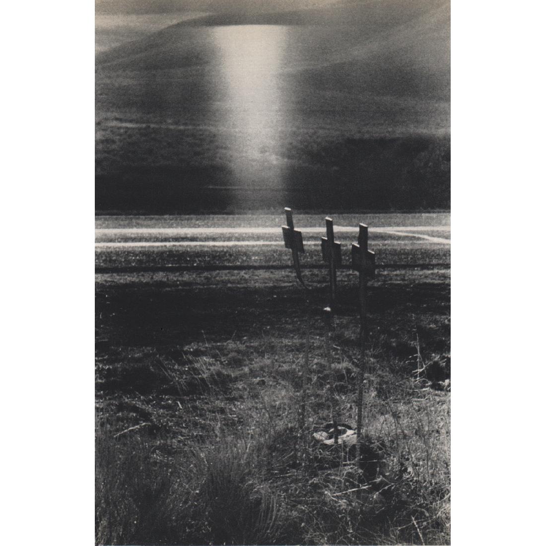 ROBERT FRANK - U.S. 91, Idaho: Artist: ROBERT FRANK Print Title: U.S. 91, Idaho Medium: Sheet-fed Gravure Printing Date: 1950's Printed in France Image Size approx: 4.5 x 6.75 inches Robert Frank (b. 1924) is an American photograph