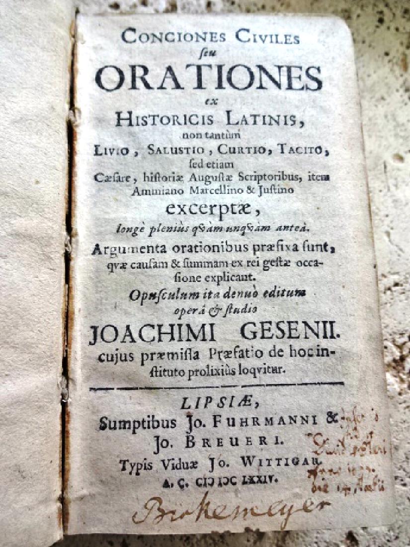 1674 Vellum Bound Book Conciones Civiles (1 of 3)
