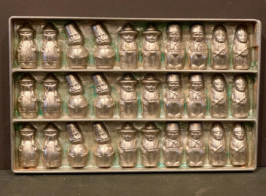 Kewpie Doll’ ‘flattie’ Chocolate Mold, c. 1940 (1 of 6)