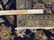 STUNNING ANTIQUE PERSIAN KASHAN RUG 9'.7"x13'.2" - 9