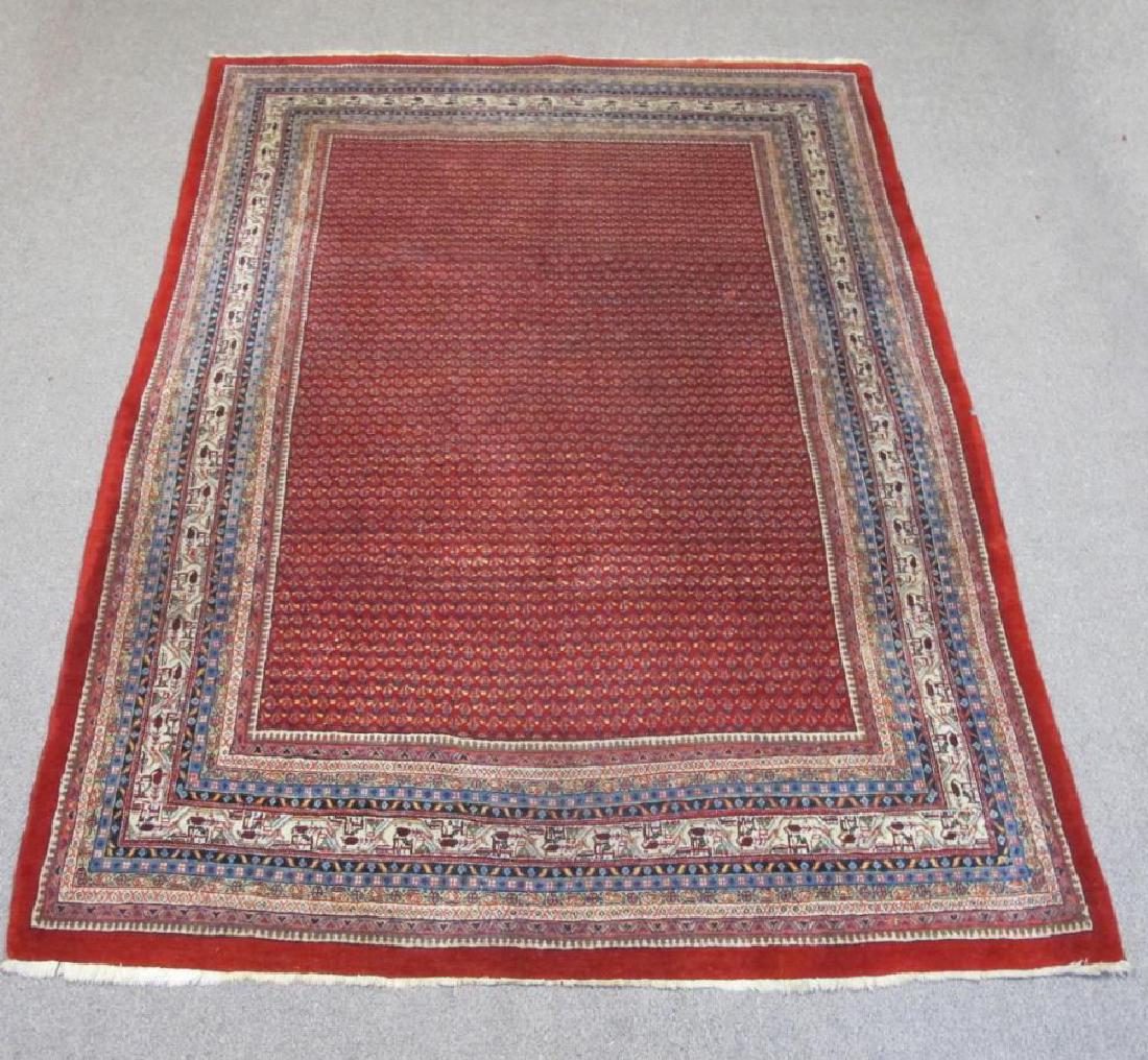 Spectacular Masterpiece Semi Antique Persian Sarouk Mir (1 of 4)