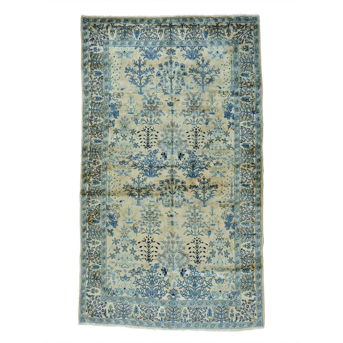 Antique Persian Kerman Tree Of Life Soft Colors Hand (1 of 5)