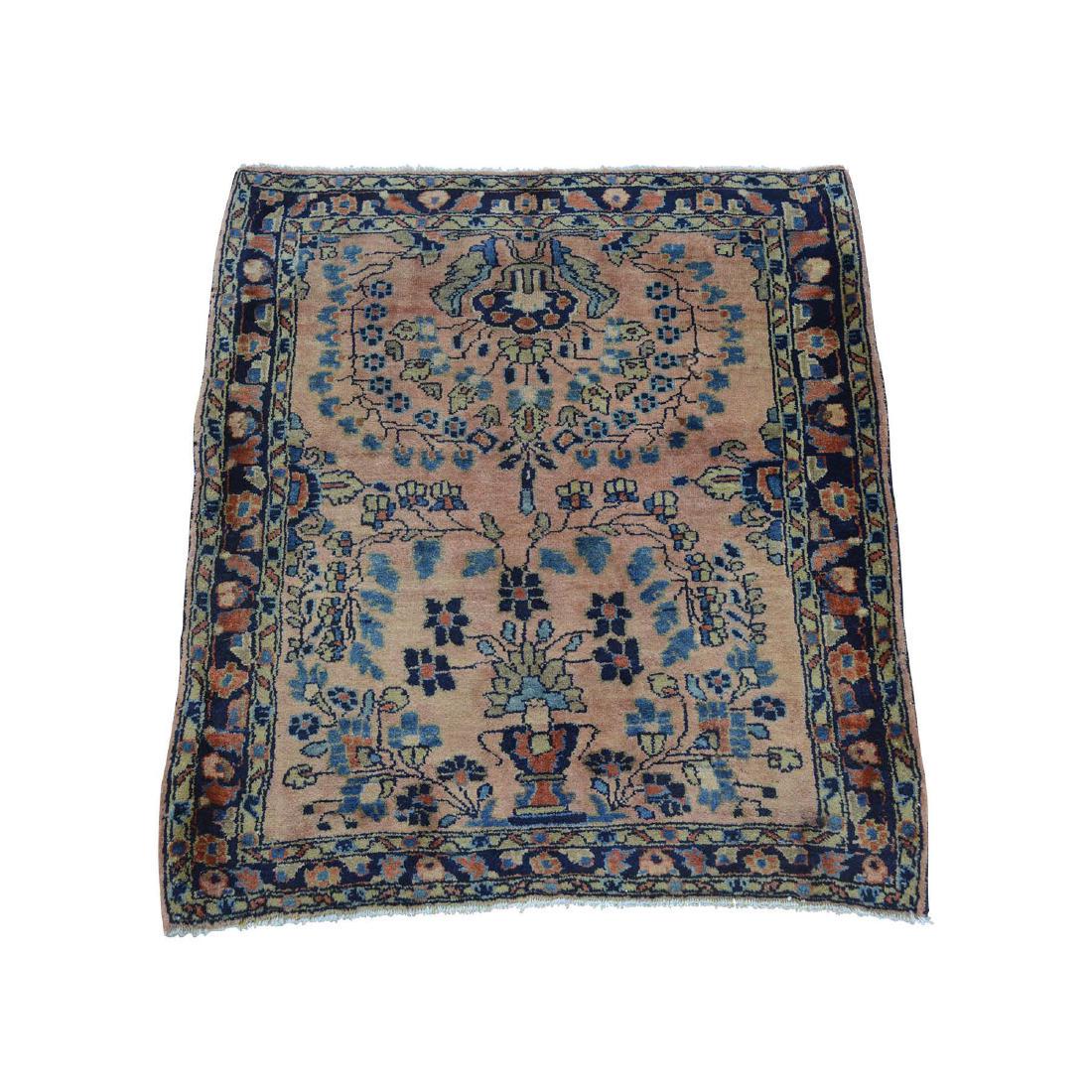 Antique Persian Sarouk Handmade Mint Cond Full Pile (1 of 5)