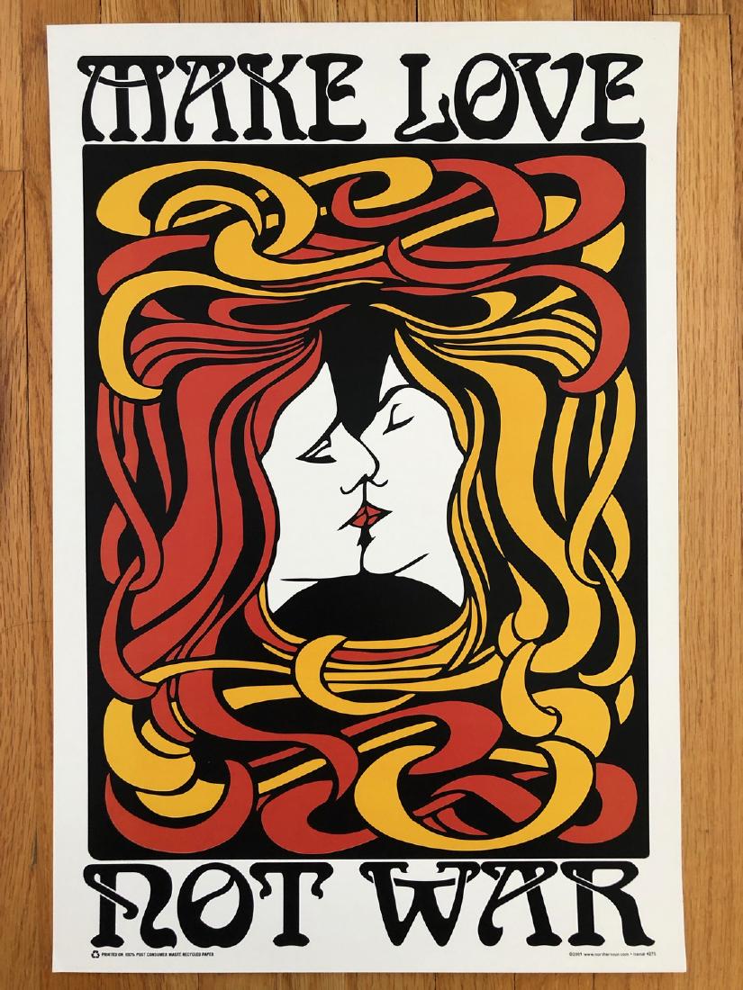 MAKE LOVE NOT WAR POSTER (1 of 1)