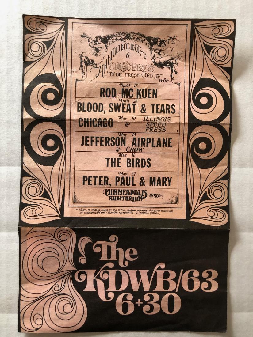 SUPER RARE JEFFERSON AIRPLANE HANDBILL (1 of 1)