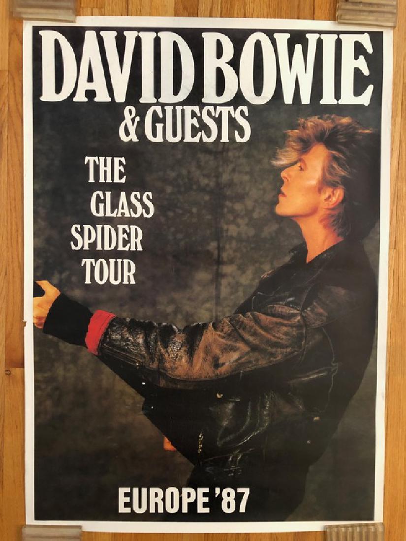 DAVID BOWIE - THE GLASS SPIDER TOUR - EUROPE: Title: DAVID BOWIE - THE GLASS SPIDER TOUR - EUROPE Size/Format: DAVID BOWIE - THE GLASS SPIDER TOUR - EUROPE 1987 Reserve: $15.00 Shipping: Domestic: Flat-rate of $9.69 to anywhere within the contigu