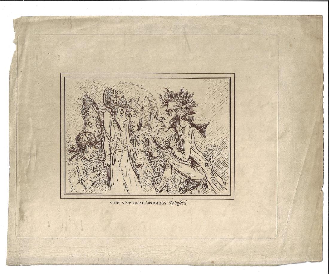 19th C James Gillray Engraving (1 of 1)