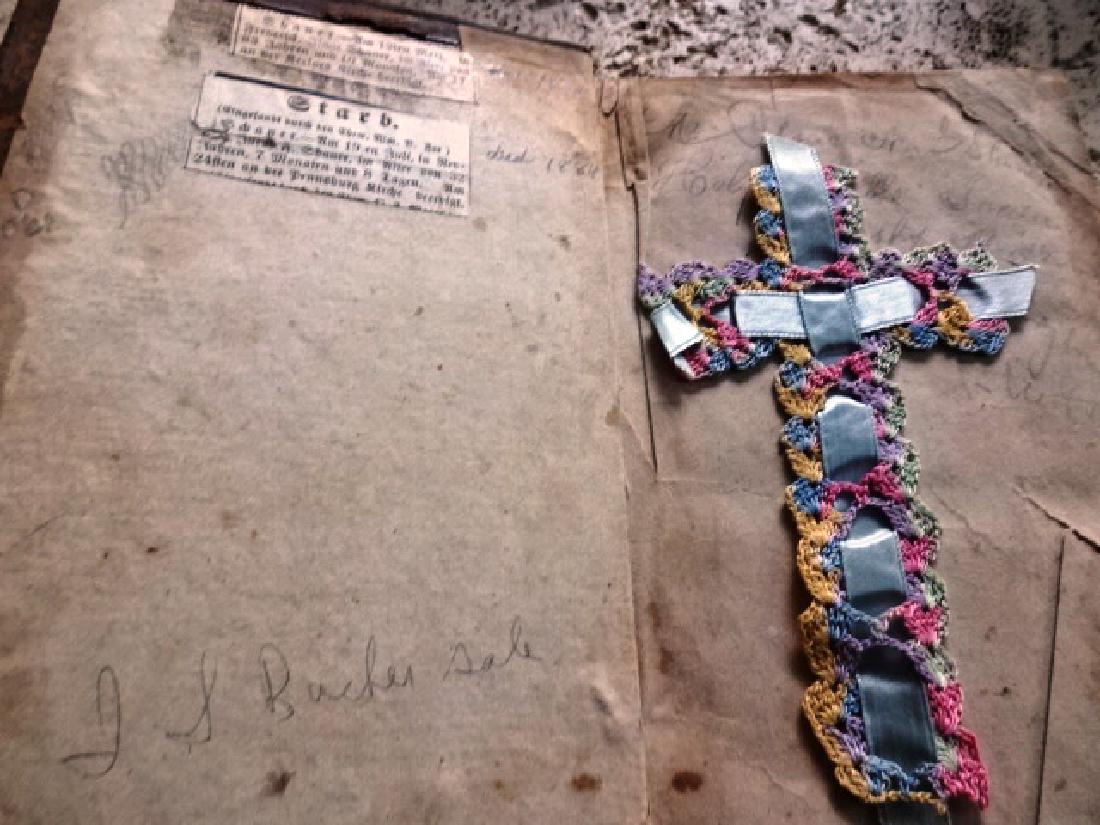 1840 Old Leather Pennsylvania Bible (1 of 3)