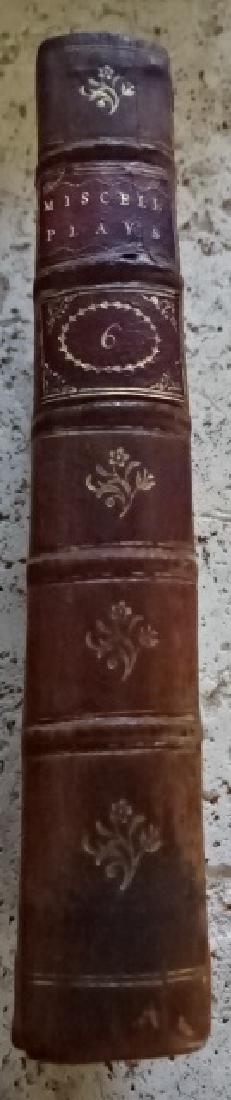 18th C Leather Bound English Plays (1 of 4)