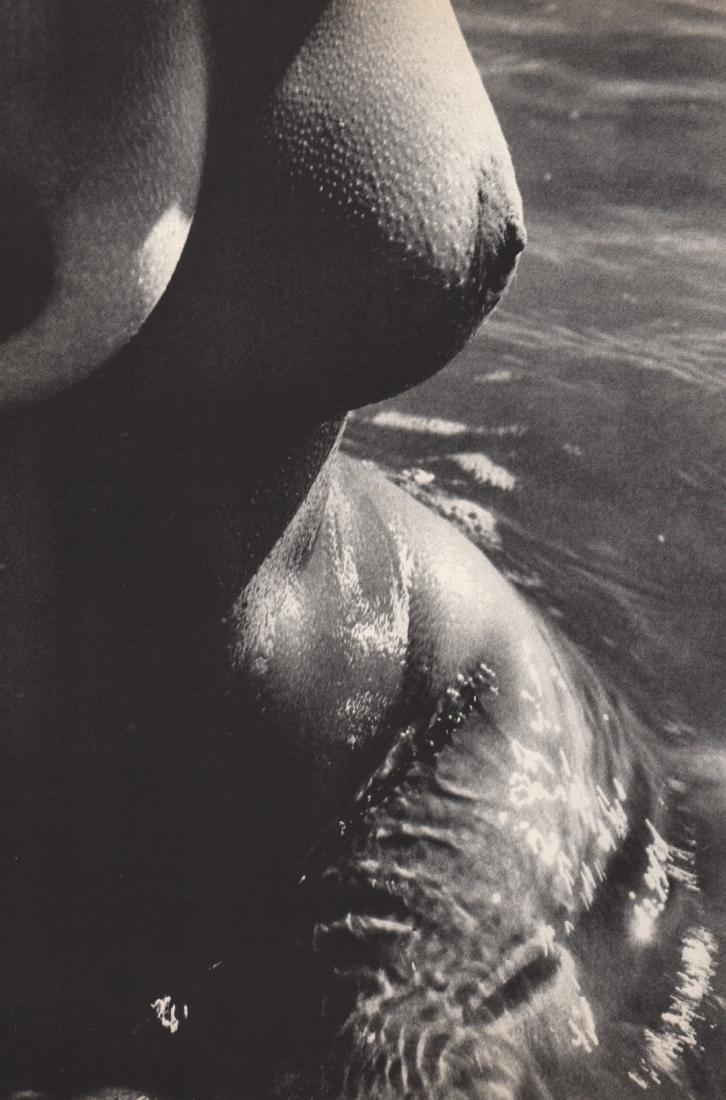 LUCIEN CLERGUE- Vague Nude: Artist: LUCIEN CLERGUE Print Title: Vague Nude Printing Date: 1970 Medium: Engraving Printed in: Canada Image Size approx.: 10.5 x 7” Reserve: $25.00 Shipping: Domestic: Flat-rate of $15.00 to anywh
