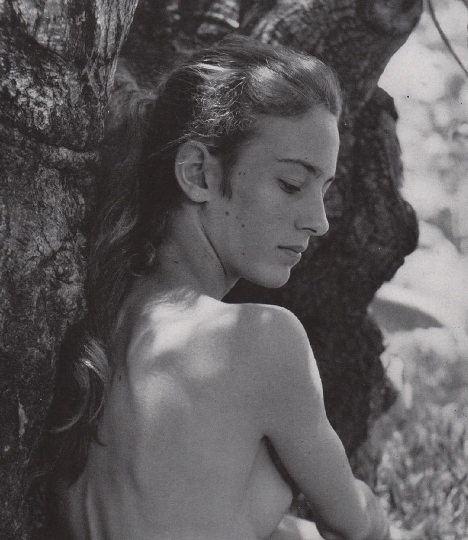 IMOGEN CUNNINGHAM- Nude: Artist: IMOGEN CUNNINGHAM Print Title: Nude Printing Date: 1950’s Medium: photo-engraving Printed in: the UK Image Size: 8 x 7” Reserve: $25.00 Shipping: Domestic: Flat-rate of $15.00 to anywhere
