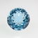 11.37 Ct Genuine Brazil Blue Topaz 14X14 mm Round Cut