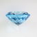 11.37 Ct Genuine Brazil Blue Topaz 14X14 mm Round Cut - 2