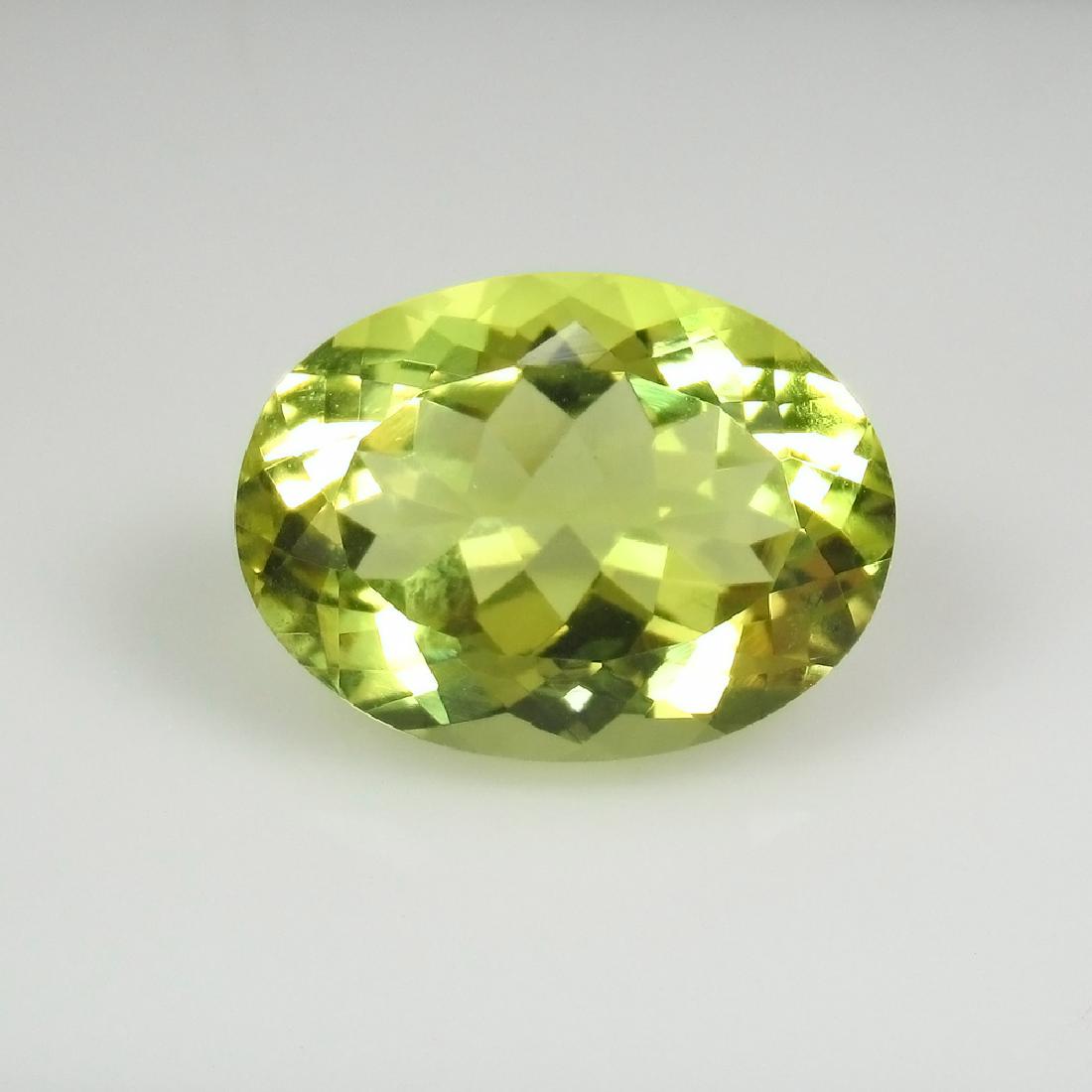 9.07 Ctw Natural Lemon Quartz Oval Cut: No Reserve! Title: 9.07 Ctw Natural Lemon Quartz Oval Cut Natural Lemon Quartz Stone Clarity: IF Gemstones: Lemon Quartz Carat Weights: 9.07 Size/Dimensions: 16.00 x 11.80 x 8.50 mm Additional Informa