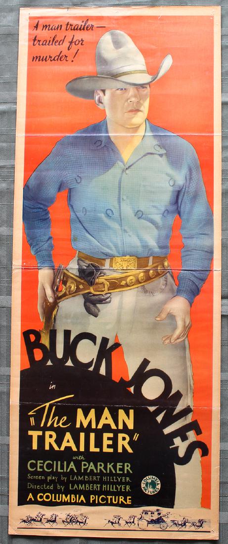 The Man Trailer – Buck Jones (USA, 1934) US Insert (1 of 1)