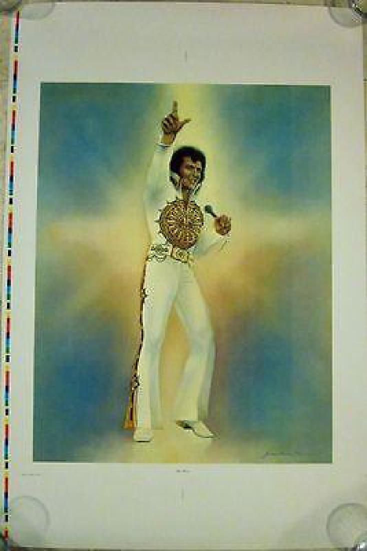 REDUCED 40$$!! 1977 UNCUT RARE PRINTERS PROOF ELVIS -MY (1 of 1)