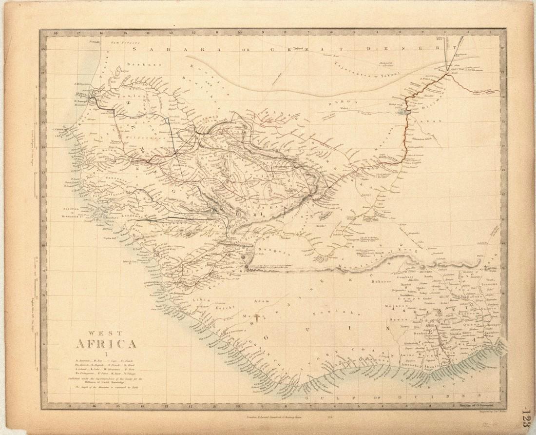 1840 SDUK Map of West Africa -- West Africa I (1 of 1)
